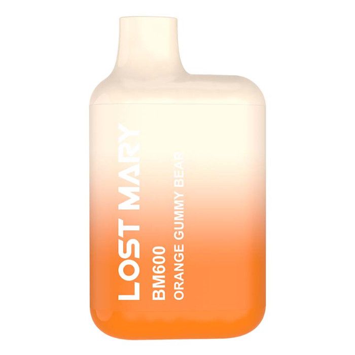 LOST MARY BM600 Disposable Vape - 20mg Orange Gummy Bear NEW FLAVOUR